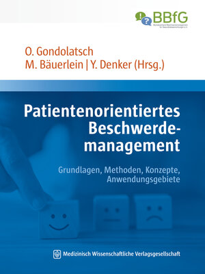 cover image of Patientenorientiertes Beschwerdemanagement